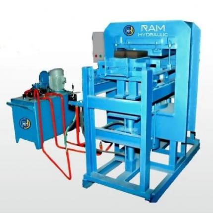 Manual High Pressure Fly Ash Brick Machine 2 Pcs In One Operation Model No RH_04